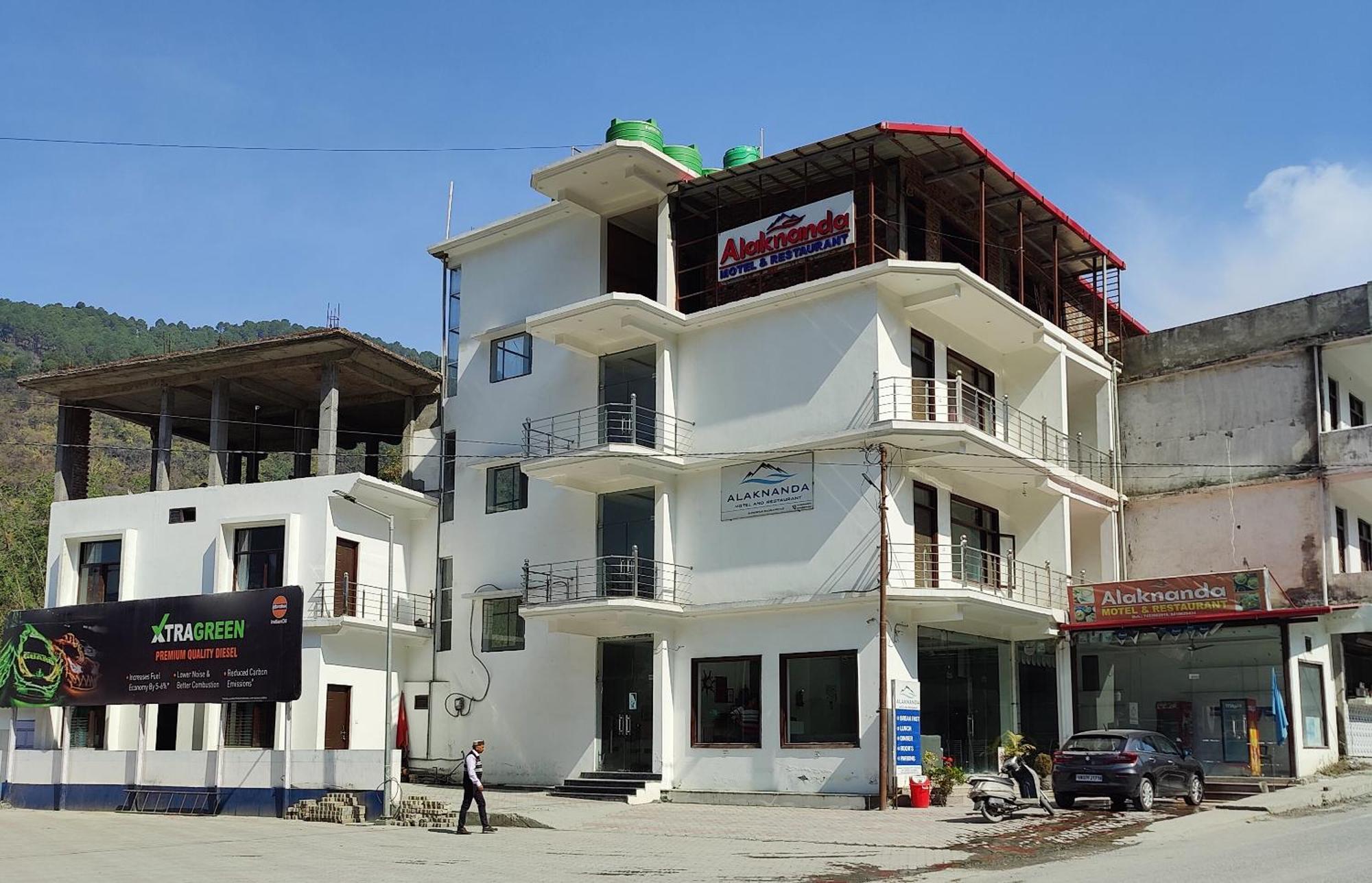 Alaknanda Motel & Restaurant Rudraprayāg Exterior foto